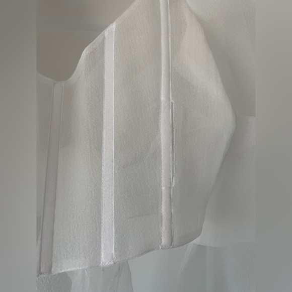 ROSE by The Label Organza Wrap Wedding Topper - Picture 12 of 16